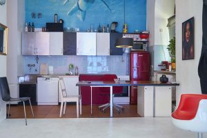 Fotostudio Küchenbereich